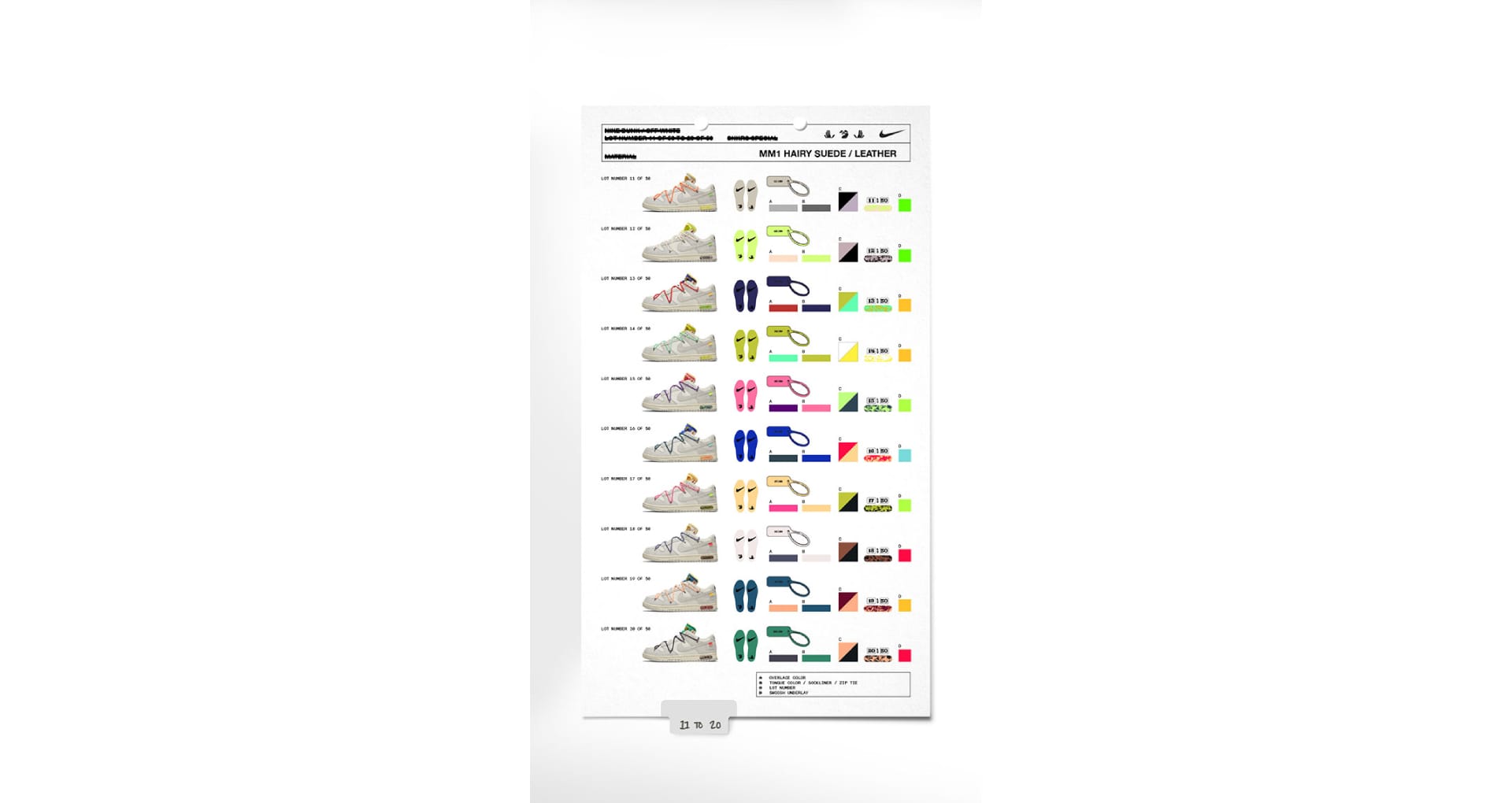 snkrs special off white dunk